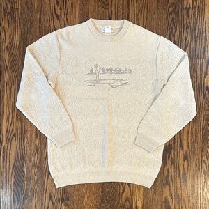 Vintage 90s Arnold Palmer Embroidered Golf Sweater